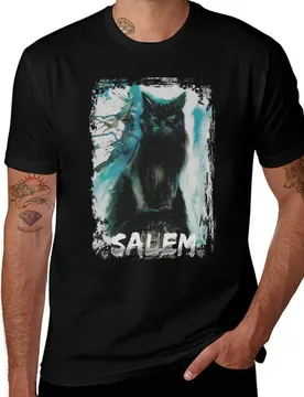 Cat Salem familiar T-Shirt Abstract Pattern Print Top T-Shirt - Aliexpress - FashionsVida