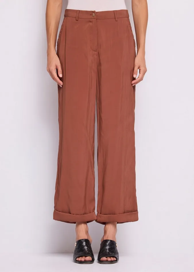 GAUDI pantalone donna marrone - Gaudi - FashionsVida