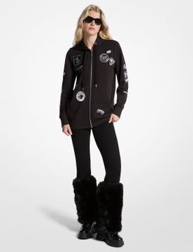 Para mujer. MF551WQ4MY Sudadera de algodón de rizo (M), Casual, Algodón Orgánico, Sostenible
