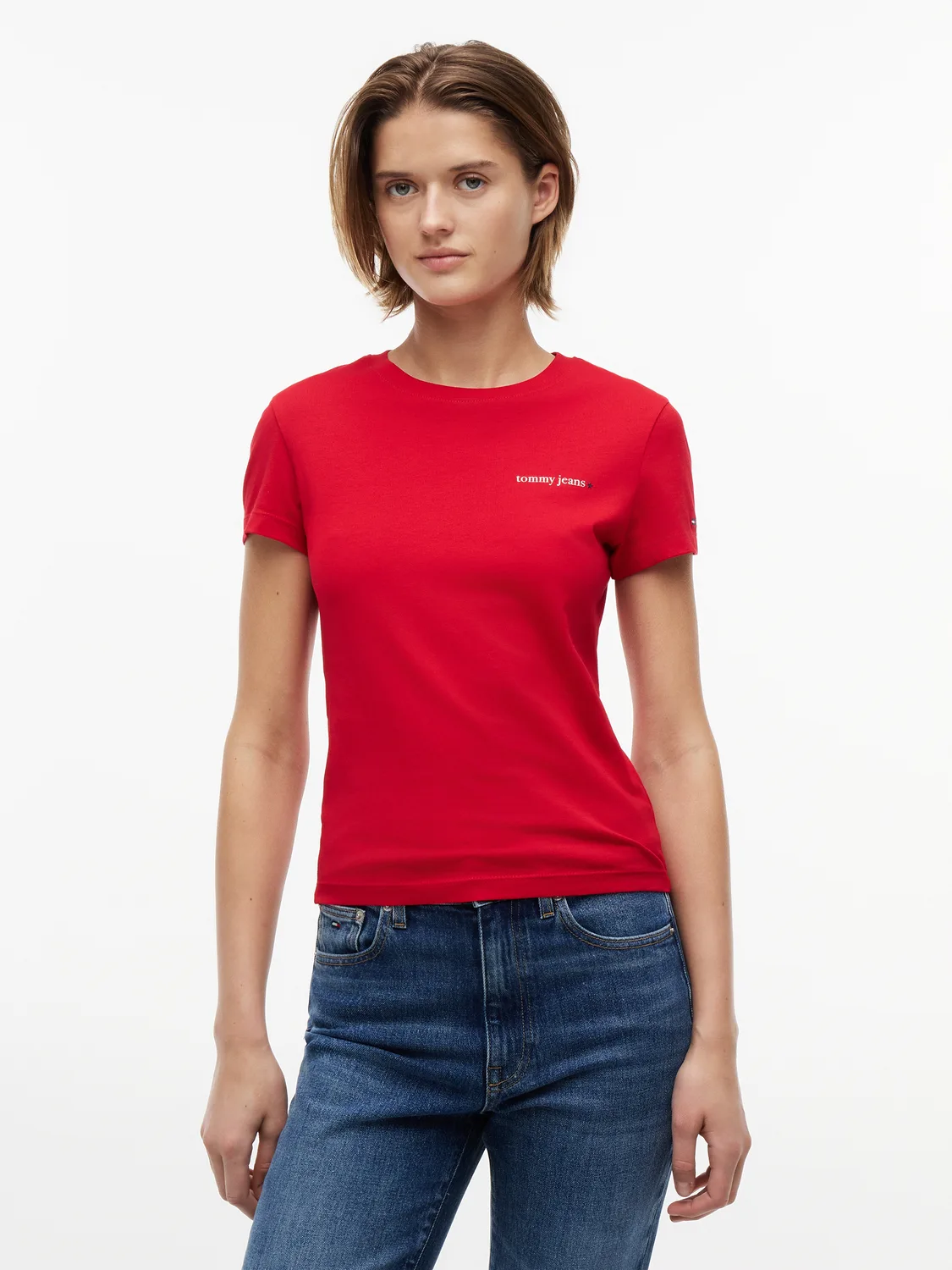 TJW SIM ESS OGO 1 SS TEE EXT femae - L - FashionsVida