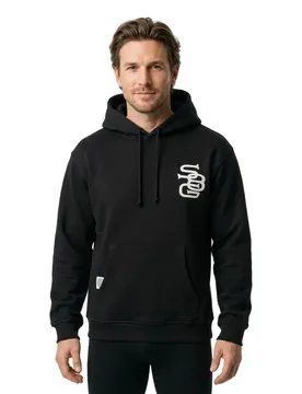 Felpa Con Cappuccio X Sk8land Vintage Black 2XL