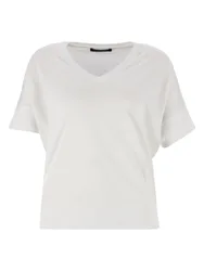 T-Shirt mit Ripp-Saum female