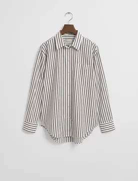 REL CLASSIC POPLIN STRIPED SHIRT female