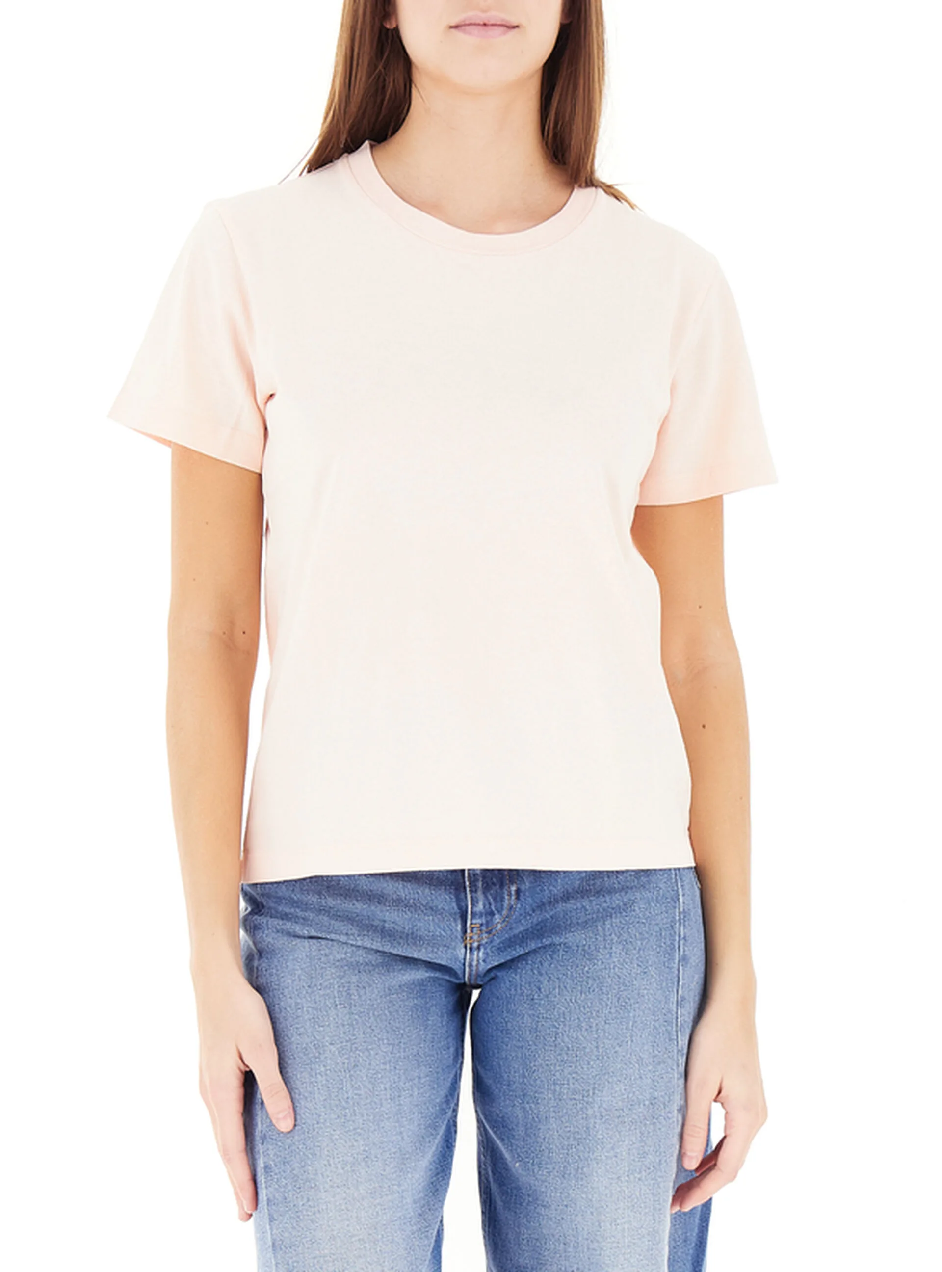 T-shirt girocollo ROSA CHIARO S - VICOLO - FashionsVida