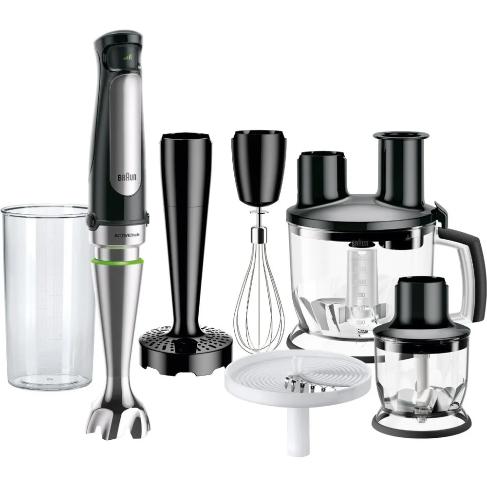 Batidora de mano Minipimer MultiQuick 7 MQ7087X con velocidad automática - Braun - FashionsVida