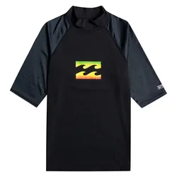 Rash Guard Manches Courtes Team Wave Rasta S