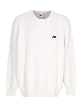 Maglione Uomo Club Crewneck Sail/black - Nike - FashionsVida