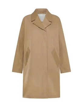Impermeabile Donna Lungo Cammello - OOF - FashionsVida