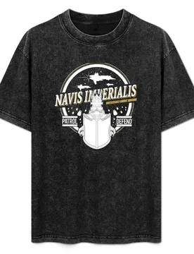 Imperial Navy - Battlefleet Gothic Edition T-Shirt Plus Size Lightweight Top - Aliexpress - FashionsVida