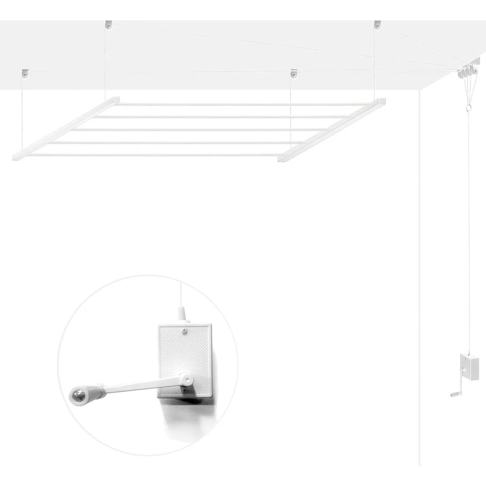 Tendedero techo manivela Ceiline - EFEGETE - FashionsVida