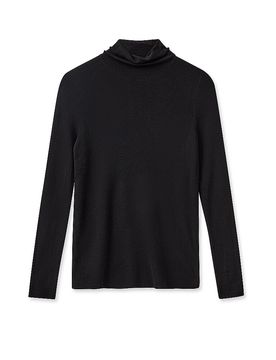 Rollkragenpullover MMBOUCH schwarz S damen