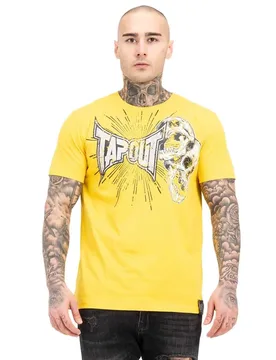 T-shirt à Manches Courtes Blade Yellow / Black 2XL - TapouT - FashionsVida