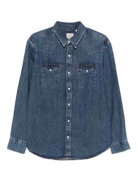 Camicia western Barstow in denim
