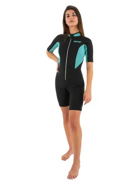 Shorty Da Donna A Maniche Corte Look 2.5 Mm