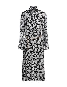 Midi-Kleid Damen Schwarz L,M,S,XS Damen