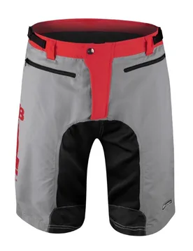 Pantaloncini MTB 11 W con fondello in gel GRIGIO - FORCE - FashionsVida