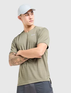 Mens Maglia Miler 1.0 - Verde, verde verde Uomo taglia S - Nike - FashionsVida