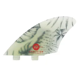 Dérive Twin Dual Tab Tropical Leaves One Size unisex