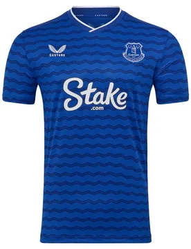 T-shirt à Manches Courtes Domicile Everton Fc 25/26 Replica Surf The Wave / Sodalite Blue / Ocean Cavern L - Castore - FashionsVida