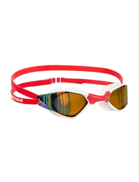 Dynamix Rainbow Mirror Swimming Goggles White One Size Men,Women - Madwave - FashionsVida