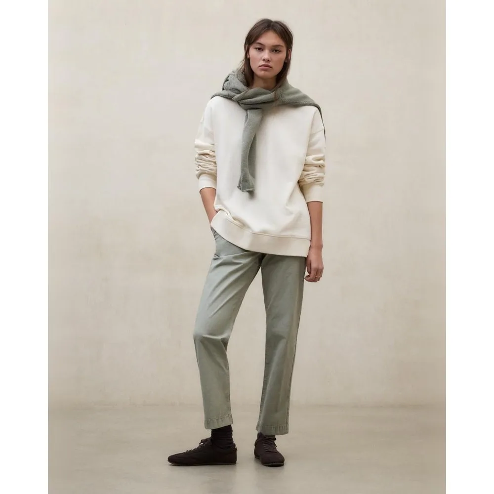 Sudadera de mujer, con cuello redondo - Ecoalf - FashionsVida