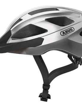Casco Bici Strada All Round Macator Gleam Silver taglia L - ABUS - FashionsVida
