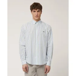 Harmont&Blaine - Camisa Sport de hombre básica de manga larga a rayas