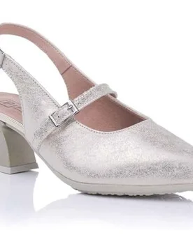 Keilabsatzsandalen Anzugschuh - Oro 41 - Pitillos - FashionsVida