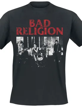 T-Shirt - Live 1980 - S bis XXL - für Männer - Größe XXL - schwarz - Lizenziertes Merchandise! - Männer - male - Bad Religion - FashionsVida