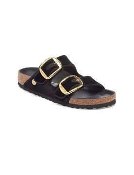 Pantoletten ARIZONA BIG BUCKLE nero 38 - Birkenstock - FashionsVida