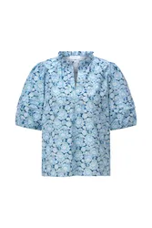 Printed Cotton Blouse female