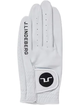 Handschuh Ron Leather, weiss m - J.lindeberg - FashionsVida