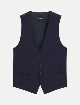 Boss Black Weste Blau 48