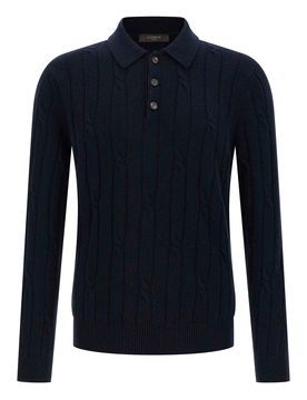 Zanone Cashmere Polo Shirt