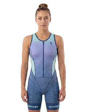 Triathlon Senza Maniche Pro Wisteria Violet - Synergy - FashionsVida