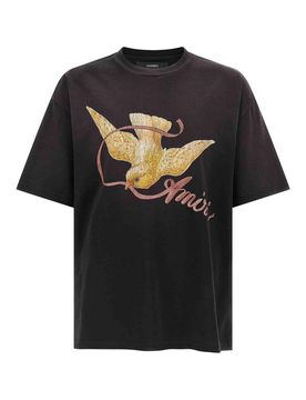 Amiri T-shirt con nastro