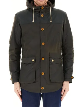 Giacca cotone cerato VERDE BOTTIGLIA M - Barbour - FashionsVida