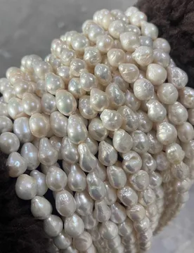 X14mm Drop Shape Baroque Natural Freshwater Pearl Beads Good Quality Charms for DIY Women Men Necklace Bracelets Jewelry - Aliexpress - FashionsVida