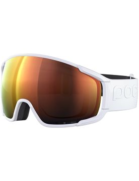 Skibrille Zonula Hydrogen White/Partly Sunny Orange Weiß