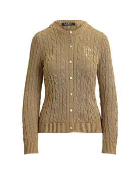Ralph Lauren Cárdigan camel M - Ralph Lauren - FashionsVida