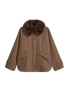 Marc O'Polo Fieldjacket marron 36 - Marc O'Polo - FashionsVida