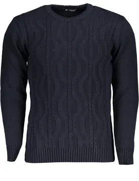Herren Pullover Blau USTR957_BLBLU