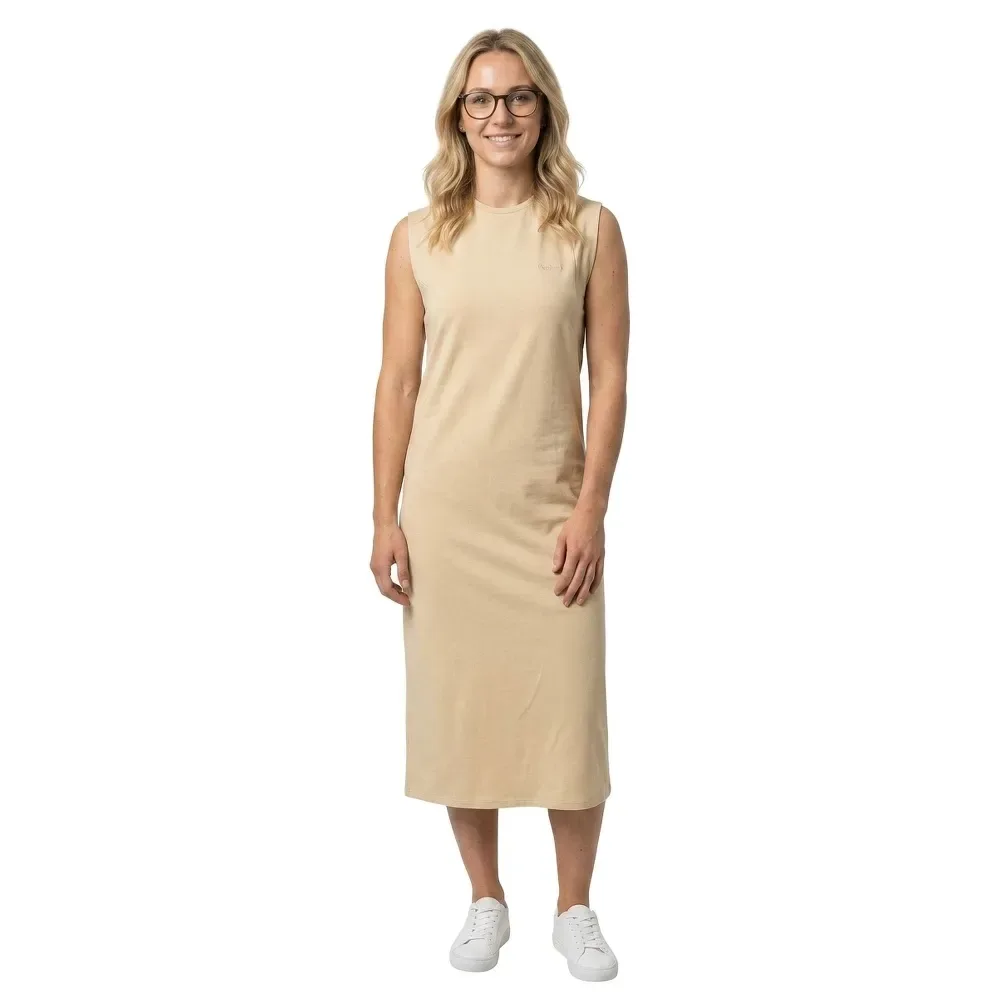 Vestito Senza Maniche Ari Light Beige XL - Pepe jeans - FashionsVida
