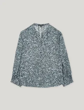 Bluse mit Animal-Print female