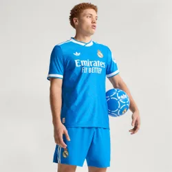 Maglia Third Authentic Real Madrid 25/26 S Blue Bird