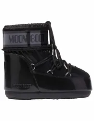 Damen-Schneestiefel – Icon Low Glance Moon Boot Icon Low Glance Black für Damen aus Wolle Größe 42-44 schwarz