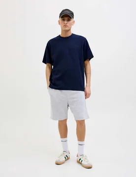 Regular Fit Sweat Shorts Light Grey male - Jack & jones - FashionsVida