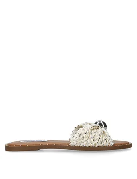 Womens Dipsy Cream Sandals - Size Uk 6 - Steve madden - FashionsVida