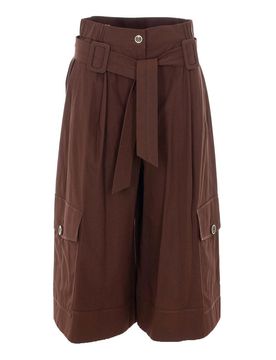 Pinko Pantaloni Patricia marroni