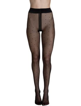 Strumpfwaren 20 Denier Fashion Dots Strumpfhose Schwarz Eu S;Eu M;Eu L;Eu Xl